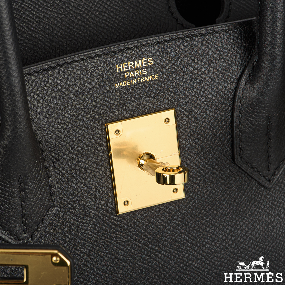 HERMES Epsom Birkin 30 Black 1116832